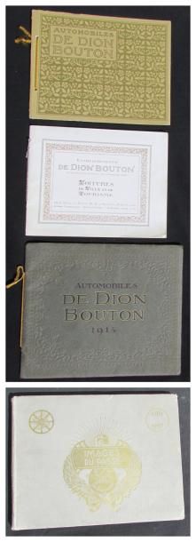 Catalogue DE DION BOUTON de 1912 - Catalogue...