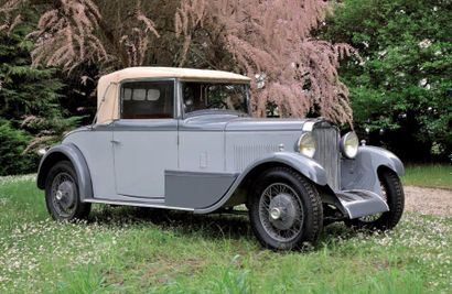 1929 ARIES CB 4 (L) CHÂSSIS N°18361 Châssis surbaissé en tôle emboutie, Freins à...
