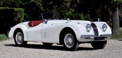 1954 JAGUAR XK 120 Roadster CHÂSSIS N° 674260
Carte grise française

C'est le 27...