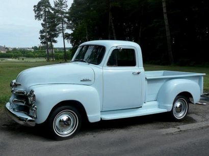 1954 CHEVROLET 3100 PICKUP 1/2 TON CHÂSSIS N° 0700806F54X
 Cylindrée: 235 ci, 3,9...