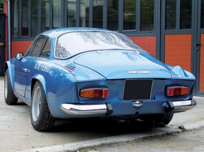 1970 RENAULT ALPINE A110 1600 S Type A1101600,
Numéro de série *16978* 
Moteur: 4...