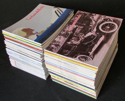 A DIVERS Collection complète de «l'automobiliste», la revue de l'amateur du N°1 au...