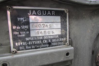 1964 JAGUAR TYPE E 3.8 FHC CERTAINEMENT LA DERNIÈRE 1ÈRE MAIN EN FRANCE! 
ONLY ONE...