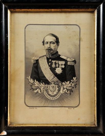 null Atelier de Carquillat. «L'Empereur Napoléon III, en uniforme de Général de division,...