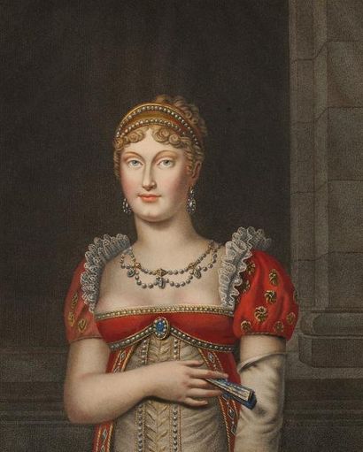 BOSIO, d'après «Marie Louise Archiduchesse d'Autriche, Impératrice de France.» Gravure...