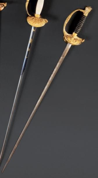 Epée d'officier toutes armes modèle 1817...