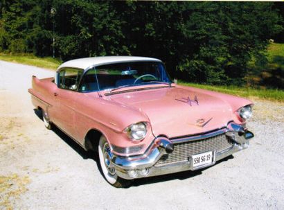 1957 CADILLAC COUPE HARD-TOP 1957 CADILLAC COUPE HARD-TOP 
Châssis n°5762046141
Carte...