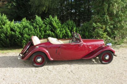 1937 CITROEN TRACTION CABRIOLET 1937 CITROEN TRACTION CABRIOLET
Même famille depuis...