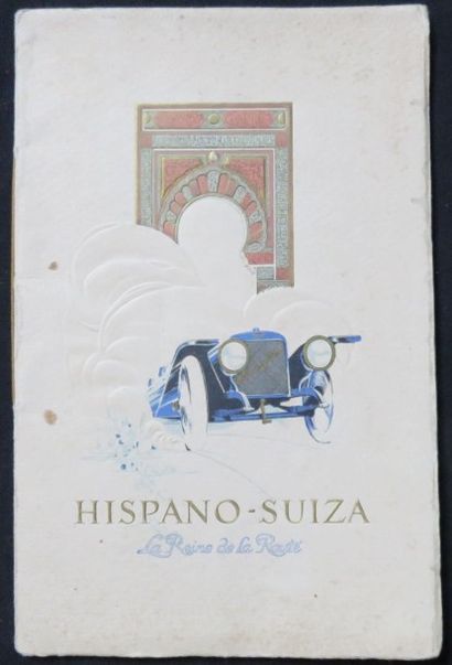 HISPANO SUIZA  Catalogue "la reine de la route"