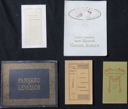 Panhard & Levassor  Catalogues de la marque PANHARD & LEVASSOR