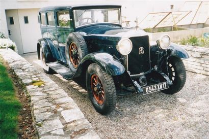 1924 ROCHET SCHNEIDER Type 25000 limousine  Châssis n° 25209
Carte grise de collection
Entièrement...