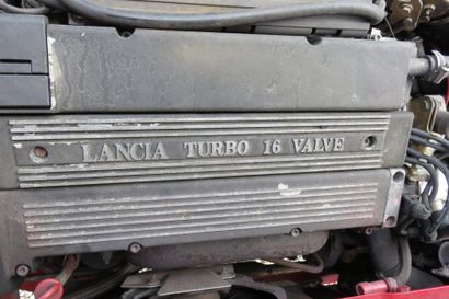 1990 LANCIA DELTA HF INTÉGRALE 16 V Châssis n° ZLA831AB0005031
 Moteur: 4 cylindres...