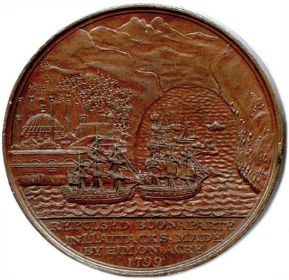 null Deux médailles en bronze 1797 et 1799 (Thomas Wyon): Battle of Camperdown Admiral...