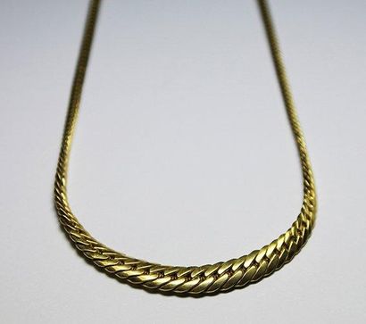 null COLLIER en or jaune, maille gourmette
4,4g
