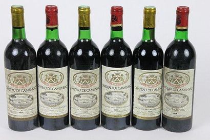 null Château de CAMENSAC: - 12 bouteilles 1975 (8 base goulot, 1 bon niveau) - 1...