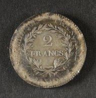 null 2 Francs. Bonaparte, Premier Consul. An 12 (1803.1804). Paris. Argent. Graveur:...