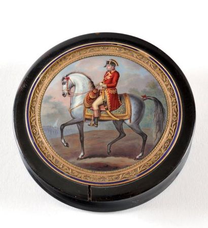 «Le Premier Consul Bonaparte à cheval» Boîte...