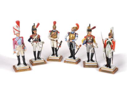 null Figurines van gerdinge - cavalerie - Trompette du 6ème régiment de dragons 1807-1809...