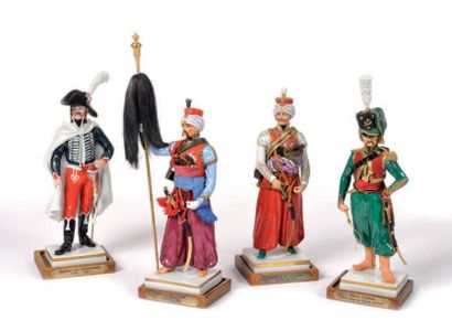 Figurines van gerdinge -cavalerie de la garde...