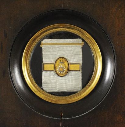 Ordre de la Réunion, institué en 1811. Barrette...