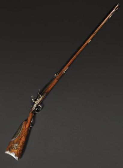 null Superbe et fin fusil des chasses royales de «Louis XVI» puis des chasses impériales...