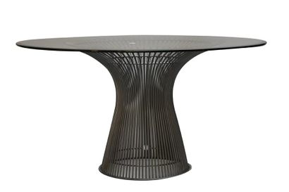 WARREN PLATNER (1919-2006) DESIGNER & KNOLL ÉDITEUR Table ronde, modèle créé en 1966....