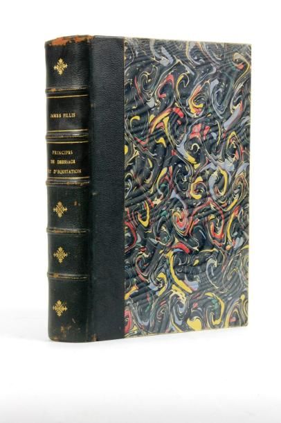 FILLIS James Principes de dressage et d'équitation. Flammarion, 1905, veau