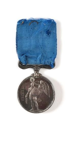 GRANDE-BRETAGNE MEDAILLE DE CRIMEE, instituée en 1856. Médaille par Wyon. Ht: 4,5...