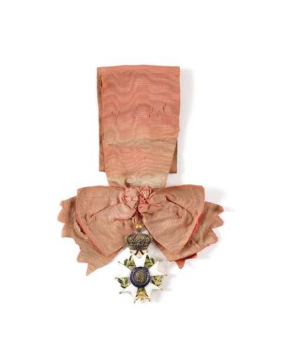 France ORDRE DE LA LEGION D'HONNEUR, institué en 1802. Bijou de Grand-Croix d'époque...