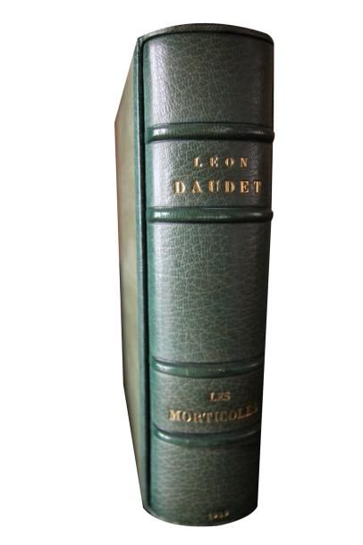 DAUDET Léon Les Morticoles. Paris, Valère, 1939 , in-8, 355 pp., [1] f., maroquin...