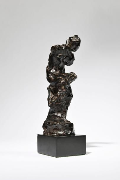 Jean-Baptiste CARPEAUX (1827-1875) Femme debout Sujet en bronze à la cire perdue....