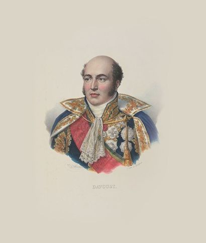 DELPECH François [Recueil de 67 portraits. Paris, 1823]; in-folio, demi-maroquin...