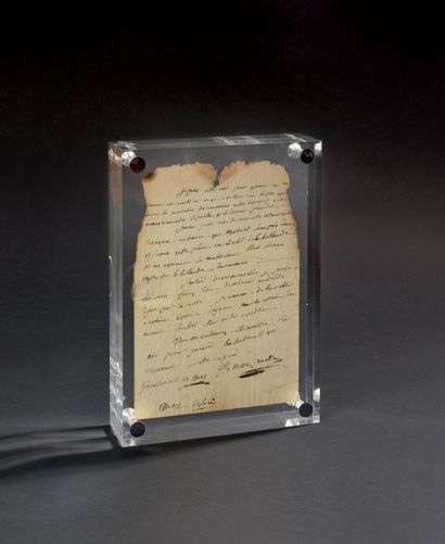 BONAPARTE (Napoléon) Lettre autographe signée à Pierre-Paul Colonna de Cesari Rocca....