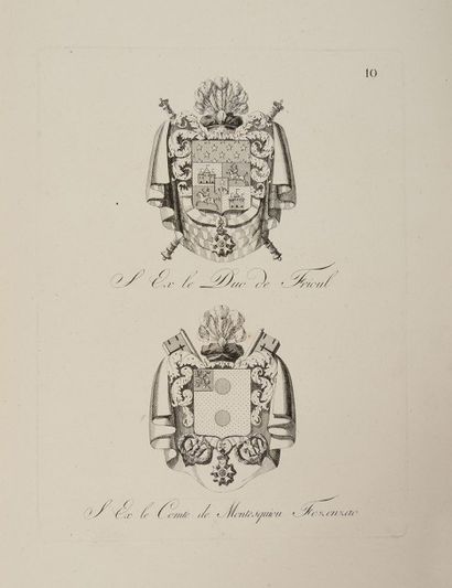 SIMON Henry Armorial général de l'Empire français... Paris, chez l'Auteur, 1812;...