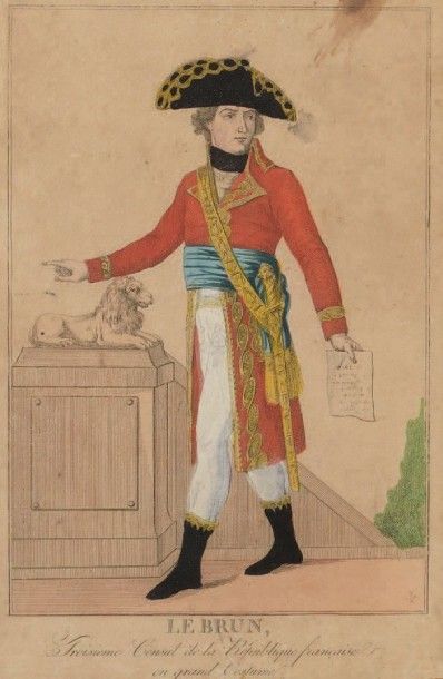 null «Secrétaire des deux conseils, représentant du peuple aux armées, costume du...