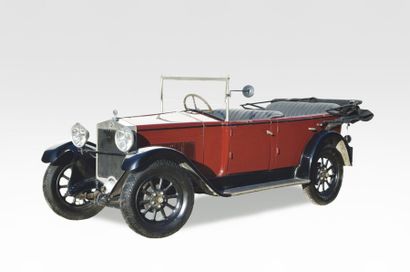 null 1928 FIAT 509 A Châssis n° 227534 Carte grise française À l'automne 1925 Fiat...