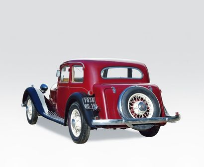 null 1936 TALBOT LAGO T120 BABY COACH 6 CYL Châssis n° 85703 Carte grise française...