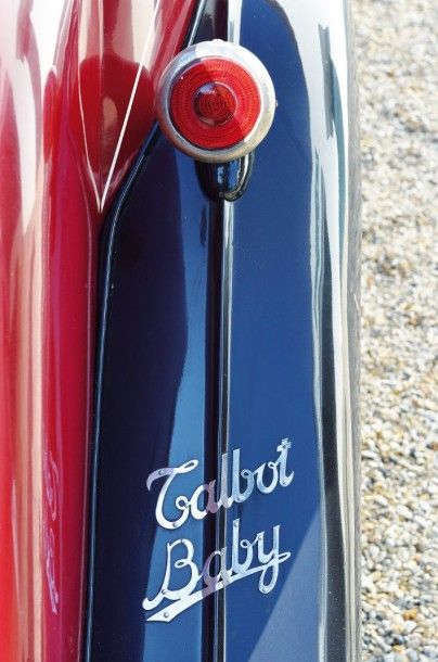 null 1936 TALBOT LAGO T120 BABY COACH 6 CYL Châssis n° 85703 Carte grise française...