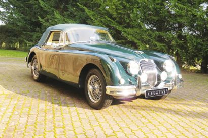 null 1957 JAGUAR XK150 Châssis n° s837154DN Carte grise française Rappelons que la...