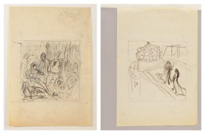 Pierre Bonnard, 1867-1947 Présentation de tableaux - Danseuses espagnoles, Grenada,...
