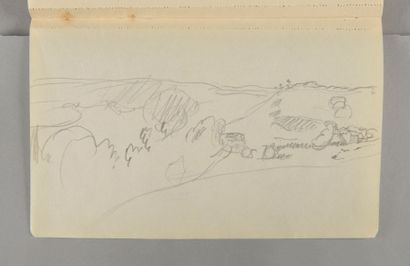 Pierre Bonnard, 1867-1947 Carnet de 1910-1917 Carnet à couverture de papier bristol...