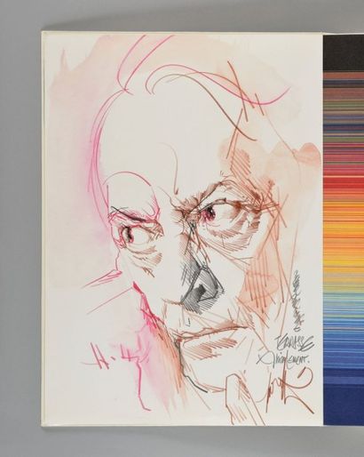 MALRAUX André Raymond Moretti illustre Malraux. Paris, Armand et Georges Israël,...
