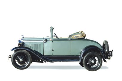 1930 FORD A cabriolet Châssis n° 3176624 
carte grise de collection 
sans reserve

La...