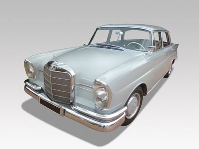 1963 MERCEDES BENZ 220 SEB Chassis n° 11101410054815
 Carte grise française

Les...