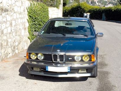 1985 BMW 635 csi Chassis n°WBAEC 710109403417 
Titre de circulation monegasque 

Commercialisée...