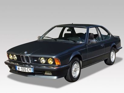 1985 BMW 635 csi Chassis n°WBAEC 710109403417 
Titre de circulation monegasque 

Commercialisée...