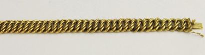 null BRACELET en or jaune chaine torsadée. Poids brut: 14,8 g