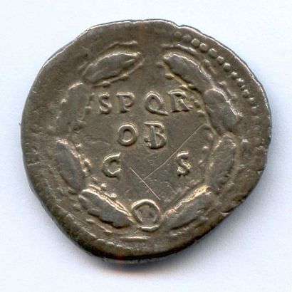 null "GALBA (69-69) Denier «SPQR» frappé à Rome en 68-69. (3,24 g) Cohen 282, RIC...