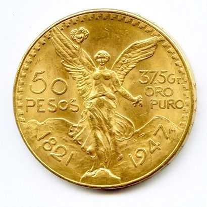 MEXIQUE 50 PESOS 1947. (41,77 g)