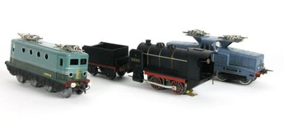 HORBNY Ensemble de jouets comprenant une locomotive éléctrique sncf de type BB 13...